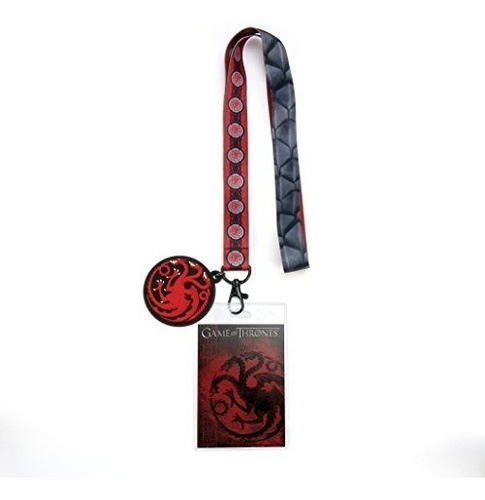 Game Of Thrones House Targaryen Lanyardnot Machine Specif