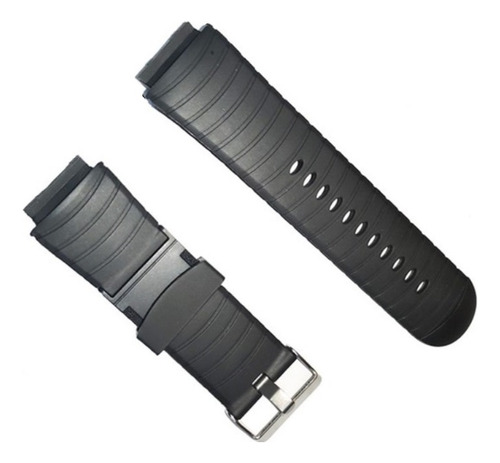 Correa de caucho compatible con el reloj Speedo 81087g0egnp1, color negro