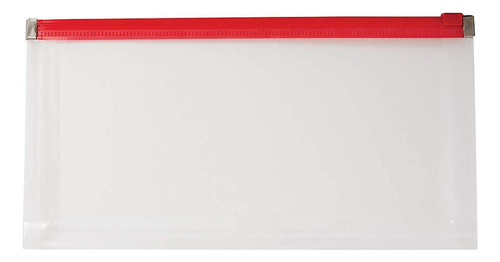 Poly Zip Envelopes Staples 344891 Check Size Clear 5/pk