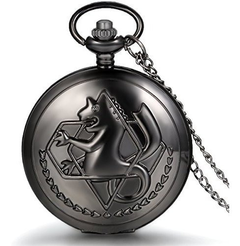 Jewelrywe - Reloj De Bolsillo Con Cadena De 31,9 Pulgadas Pa