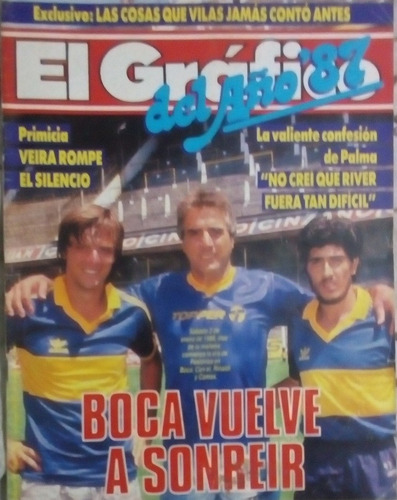 El Grafico 3561 Boca,lo Mejor Del Año 87,vilas,veira