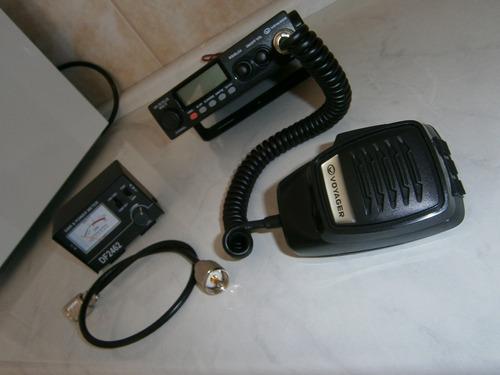 Radio Am/fm 400 Canais Vr-78 Plus Multi + Wattimetro + Cabo (Usado)