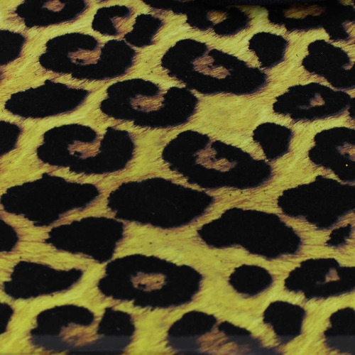 Sacola Premium Animal Print Onça - 21x18 Cm - 12 Unidades