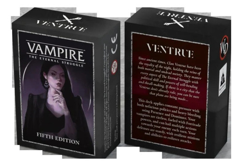 Vampire The Eternal Struggle Mazo Ventrue En Ingles