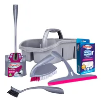 Comprar Kit Limpia Vidrios Cepillos De Limpieza Magiesponja Reynera Color Gris