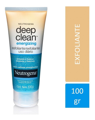 Exfoliante Neutrogena Deep Clean Energizing  - Neutrogena