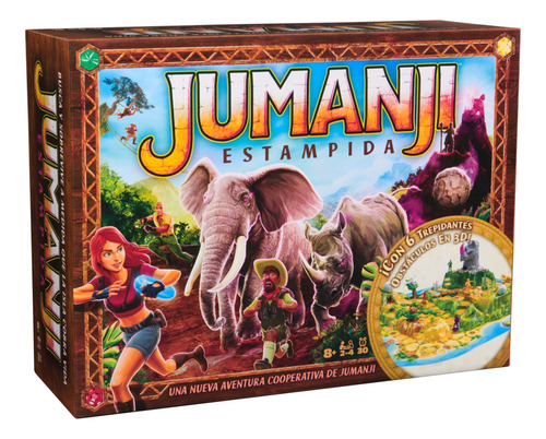 Jumanji Estampida, Juego En 3d Basado En La Película