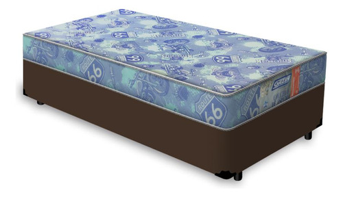 Cama Box Com Colchão De Espuma D20 Gazin Supreme Solteiro