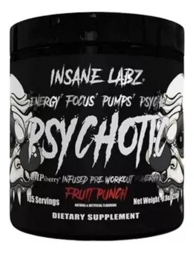 Pre Entr Psychotic Insane Labz - - Unidad a $184900