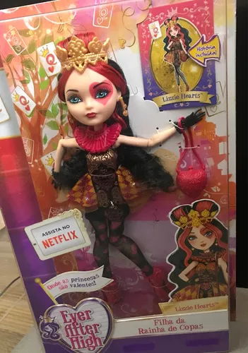 Boneca Ever After High Lizzie Hearts Filha Da Rainha D Copas