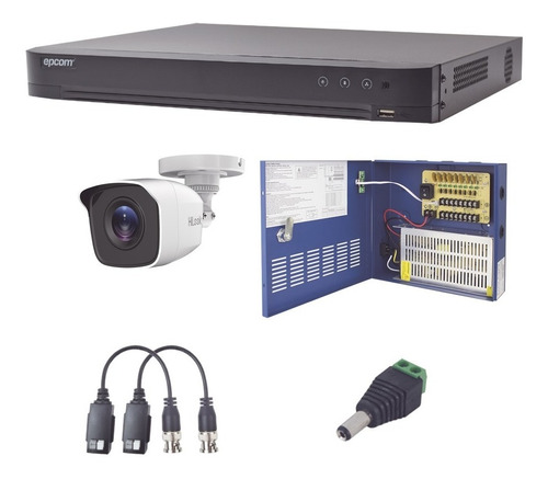 Kit Turbohd 1080p  Dvr 8 Ch 8 Cámaras Bala Exterior 2.8 Mm