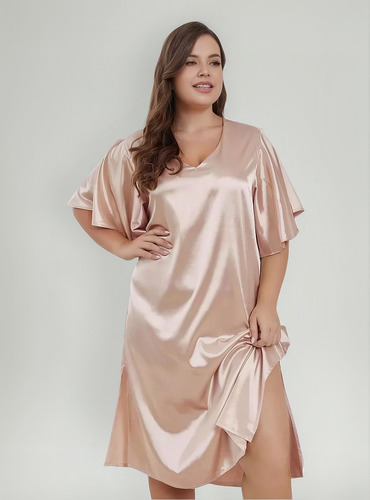 Camisones De Talla Grande Camisón Con Cuello En V