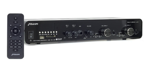 Amplificador Frahm Receiver Slim 2500 App G2 Bivolt