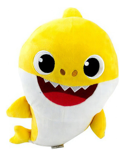 Pelúcia Baby Shark Com Música Amarelo - Sunny 2352