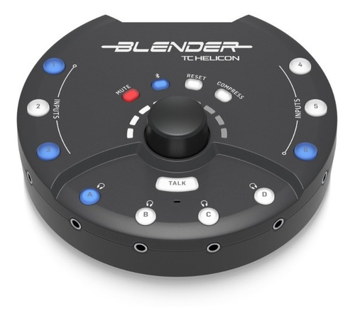 Amplificador De Auric. Portable Tc Helicon Blender Oferta!!