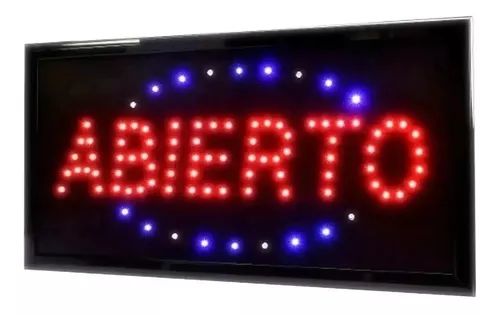 Cartel Led Colores Luminoso Kiosco Publicidad 220v