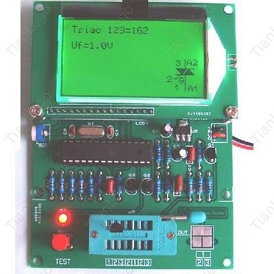 Probador De Transistor M328 12864 Mesa Medidor De Esr/lcr / 