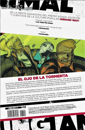 Cave Carson Tiene Un Ojo Cibernético - Universo Dc (Usado)