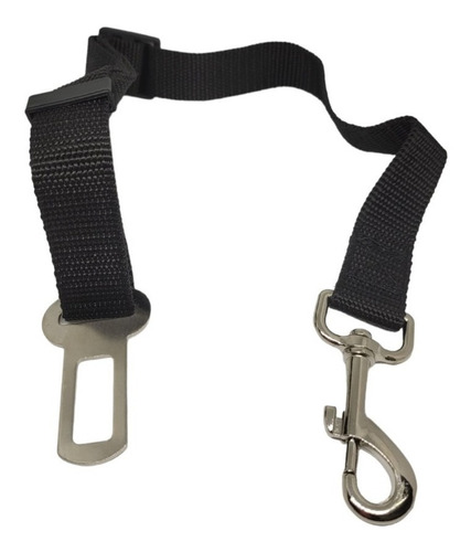 Cinturon De Seguridad Reforzado Para Mascotas Reglamentario Color Negro