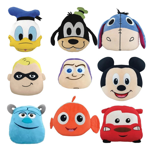 Colección Disney 9 Almohaditas + Cuentos Para Dormir