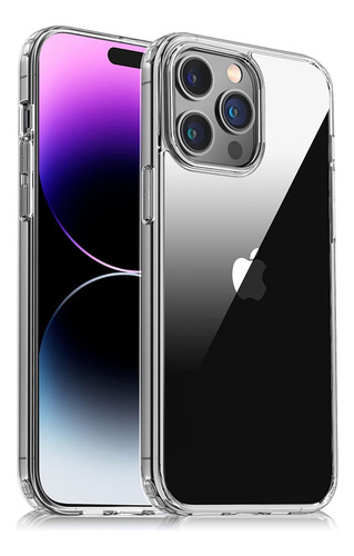 . Funda Mybat Gummy Para iPhone 14 Pro Max - Transparente