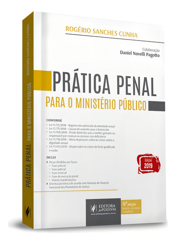 Pratica Penal Para Ministerio Publico 4ª Edição (2019)