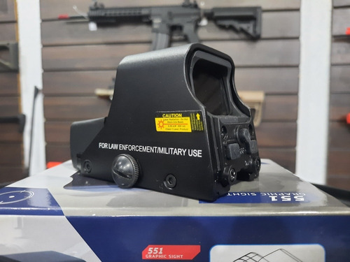 Airsoft Mira Holográfica Red Dot 551 C/ Nota Fiscal 