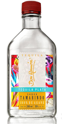 Pack De 4 Tequila Don Ramón Tamarindo 200 Ml