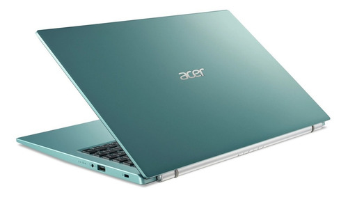 Ultrabook Acer Aspire 1 A115-32 pure silver 15.6", Intel Celeron N4500 4GB de RAM 128GB SSD, Intel UHD Graphics 1920x1080px Windows 10 Home