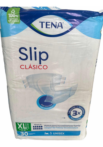 Tena Xl Slip Clasico X 60 - Unidad a $2317