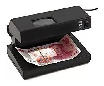 Maquina Billetes Falsos Luz Ultravioleta Detector Ad-2138