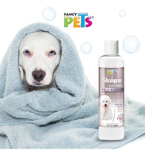 Shampoo Para Perros De Pelo Blanco Essentials 500 Ml