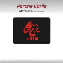 Comprar Parche Gorila Pvc Tactico Militar Gotcha Paintball Craneo