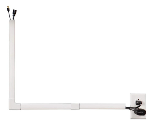 Echogear Kit De Canaleta De Cables En Pared Para Ocultar Has