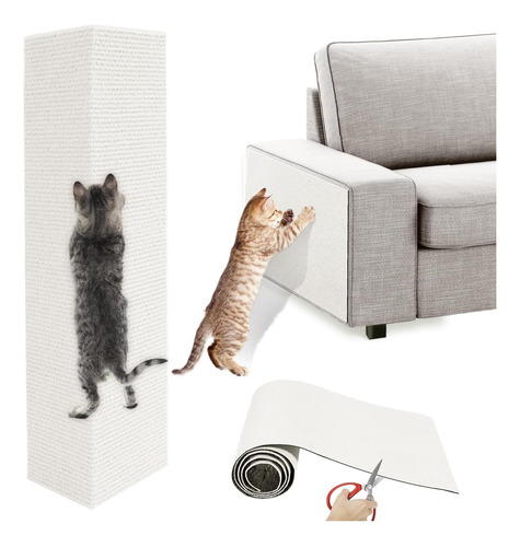 Lewondr Timmable Cat Scrack Mat, 157 X 787 Cat De De De De