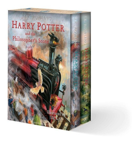 Harry Potter Illustrated Box Set X 2