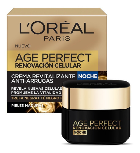 Crema Hidratante Loreal Paris Antiarrugas Age Perfect 50ml