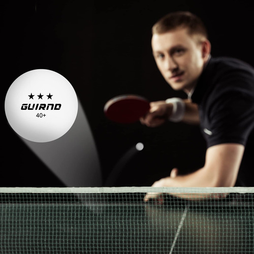 Paquete De 20 Pelotas De Ping Pong Profesionales 3 Estrellas