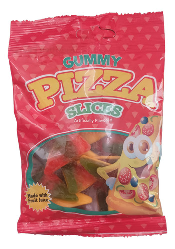 Gomitas De Rebanadas De Pizza Suprema Gummy Pizza Slices