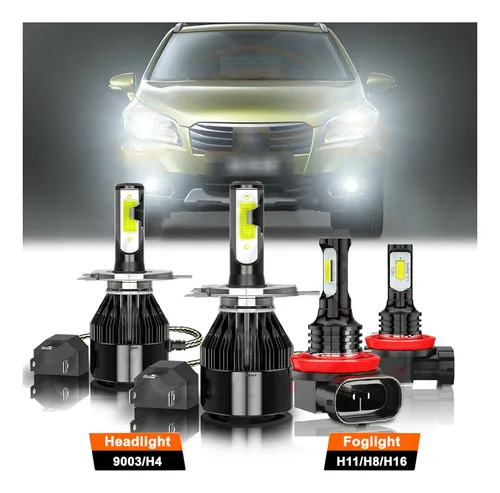 14000lm 9003/h4 H11/h8 Kit Led De Haz Alto/bajo Para Suzuki