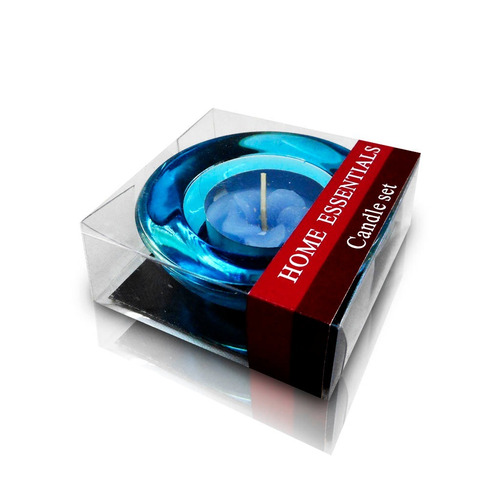 Imagem 3 de 5 de Kit Vela Decorativa Circular C/ 3 Unid.