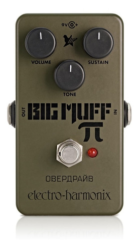 Pedal Electro Harmonix Green Russian Pi Big Muff  C/  Nf-e