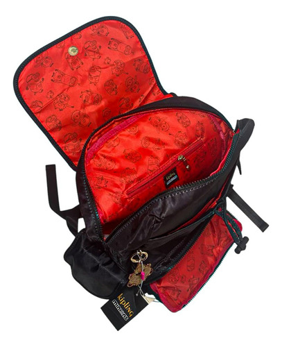 Mochila Kipling Edición Minions Banana Importación Americana Azul Oscuro Liso