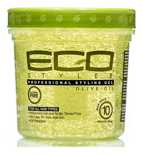 Eco Styler Styling Gel Aceite De Oliva (paquete De 2)