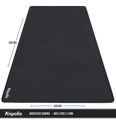 Mouse Pad Anpollo Xxl (color Negro)