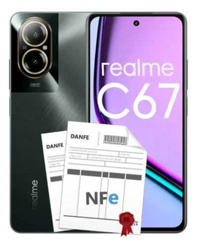 Smartphone Realme C67 256gb 8gb Ram + Nf Envio Imediato