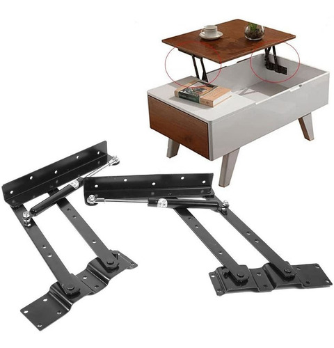 Zerodis - 1 Par De Bisagras De Muelle Plegables Para Mueble