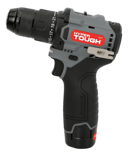 Taladro 12 Volt Inalambrico Hypertough 2 Vel Negro 50