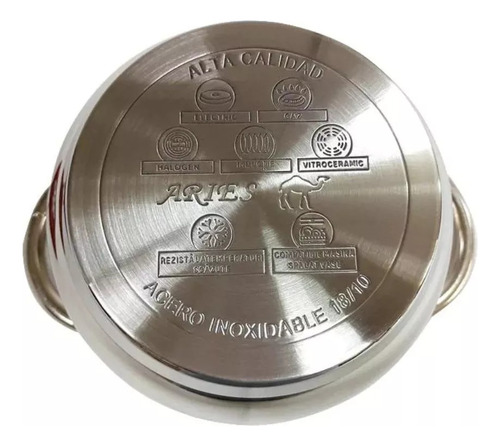 Set Ollas Abombadas Cocinalia 4 Pzas Inoxidable Alta Calidad Planeado