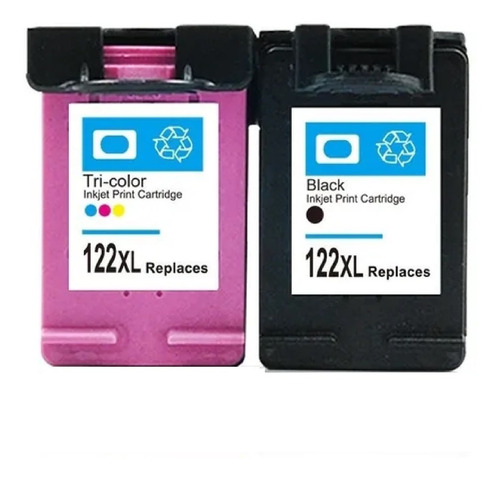 Imagen 1 de 10 de Kit Cartuchos 122xl Negro + Color Para 2050 3050